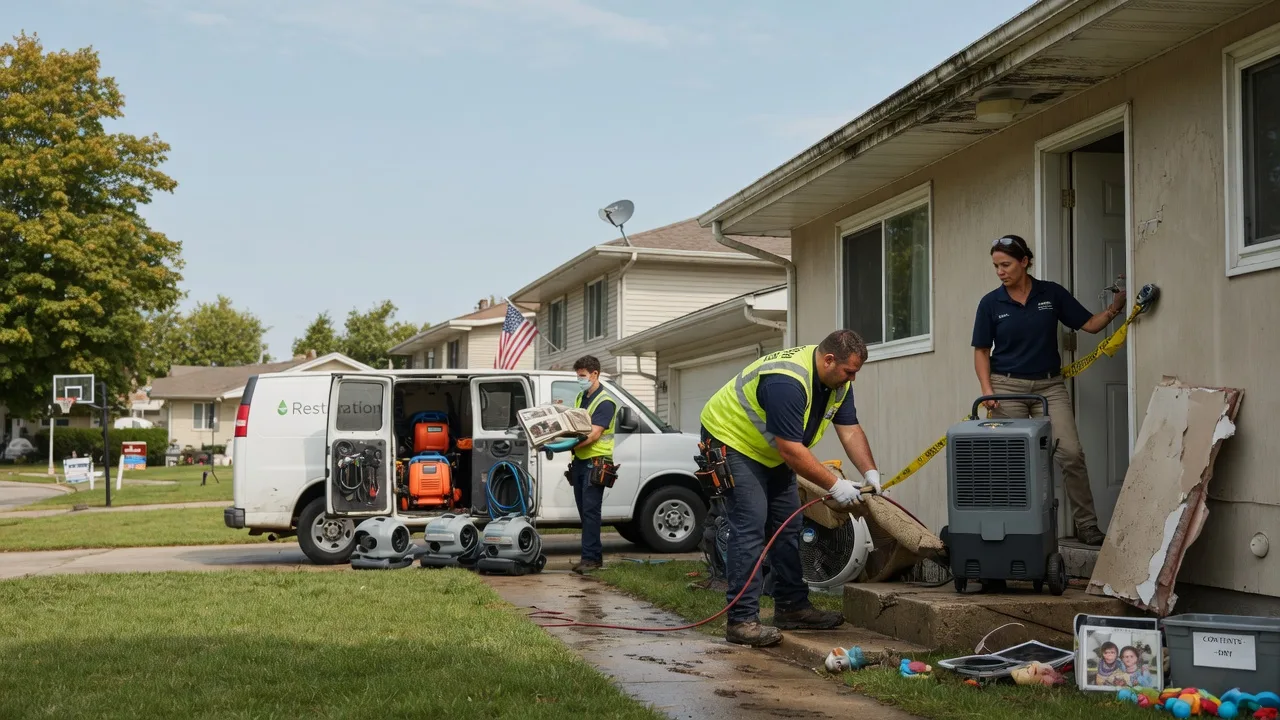 Water Damage Restoration in Pomaria, SC near me